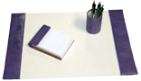 puple american lizard leather desk pad