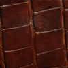 Dark Chocolate Alligator Color Swatch