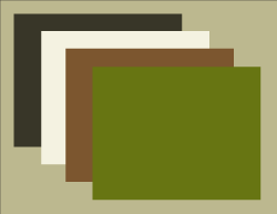 green white brown and black blotting paper blotter refills