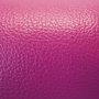 magenta pebble textured leather